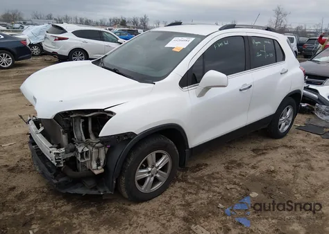 2016 Chevrolet Trax Lt из США, поврежденный, VIN KL7CJPSBXGB679773